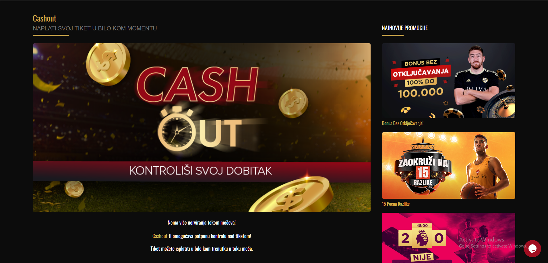 Grand Slot Bet bonus cashout