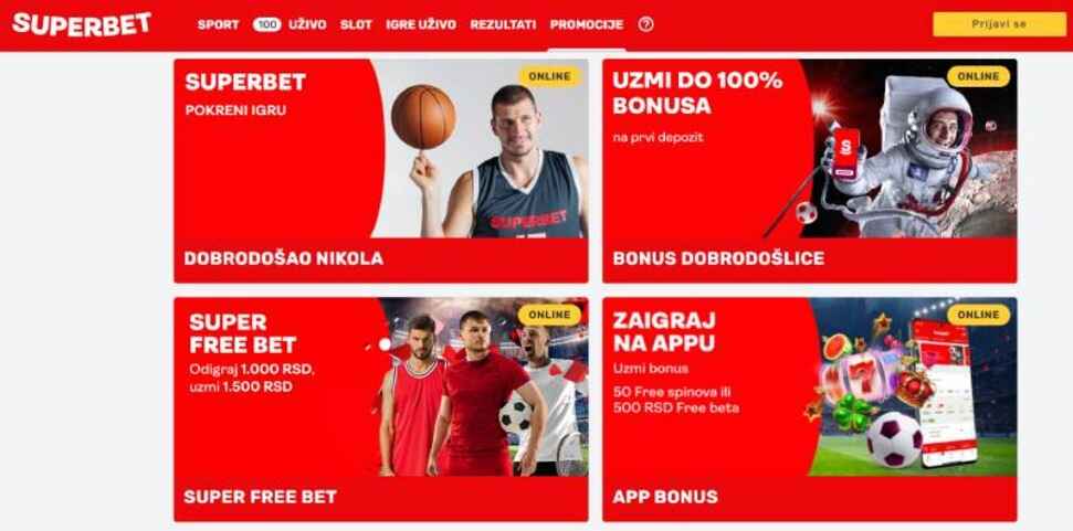 Superbet slika bonusi
