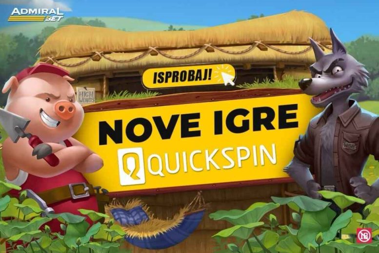 Quickspin slot igre u Admiralbetu