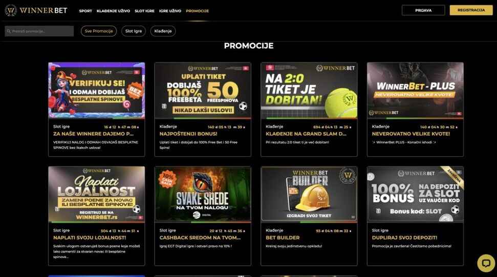 Winnerbet promocije