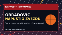 Saša Obradović napustio Crvenu zvezdu — ABA analiza