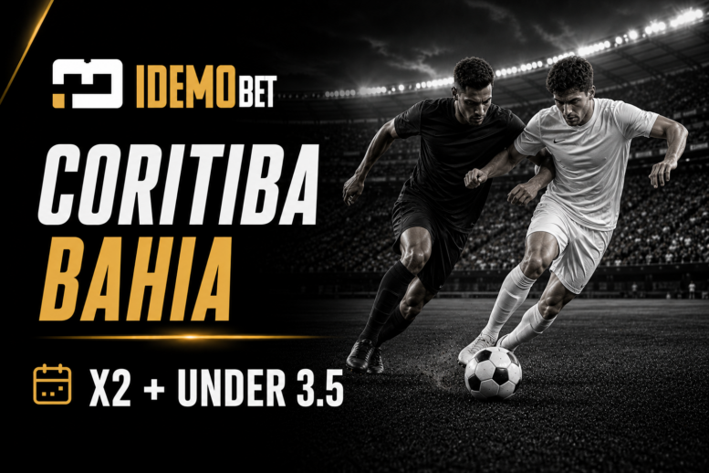 Tiket dana Coritiba – Bahia X2 i manje od 3,5 gola, Idemobet grafika
