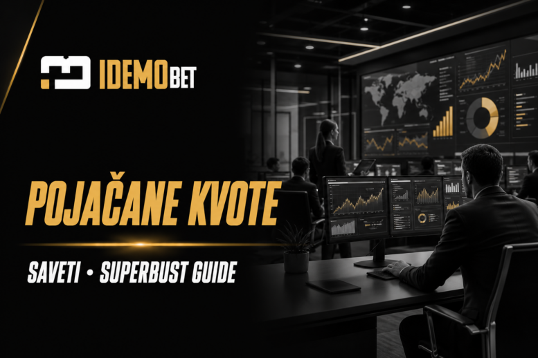 Idemobet vodič za SuperBust i pojačane kvote