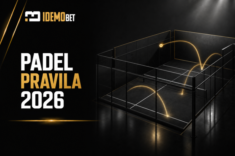 Padel pravila 2026 — servis, poeni i zidovi