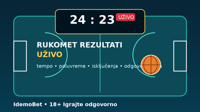 Rukomet rezultati uživo — semafor, tempo i odgovorna igra