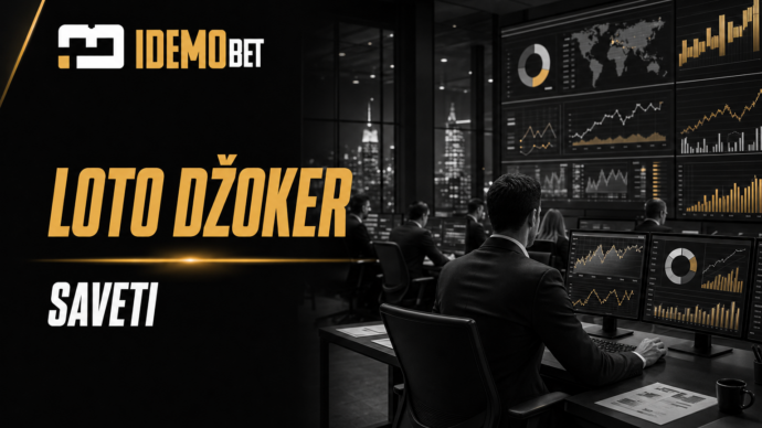 Loto Džoker dobitak u Brusu - Idemobet grafika