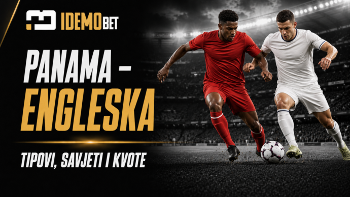 Panama – Engleska – IdemoBet tipovi i kvote
