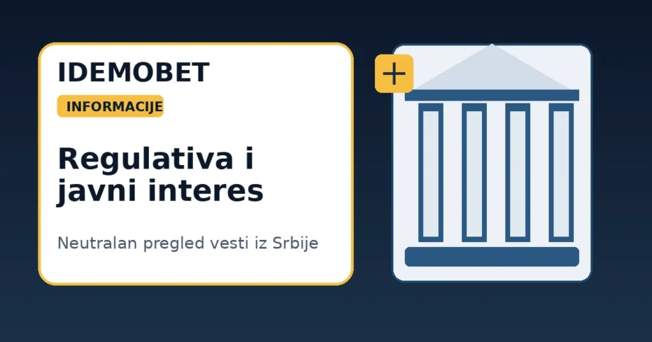 Regulativa i javni interes u igrama na sreću u Srbiji