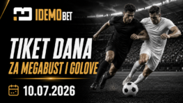 Tiket dana 10.07.2026 – IdemoBet