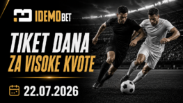 Tiket dana 22.07.2026 – IdemoBet