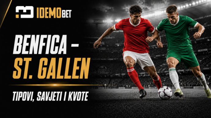 Benfica – St. Gallen Tipovi, savjeti i kvote