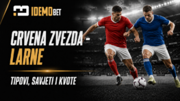 Crvena Zvezda – Larne – IdemoBet tipovi i kvote