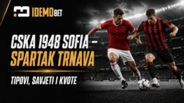 CSKA 1948 Sofia – Spartak Trnava – IdemoBet tipovi i kvote
