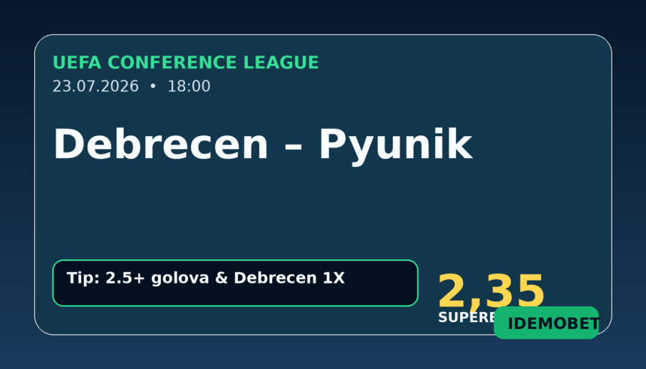 Debrecen – Pyunik tipovi, savjeti i kvote
