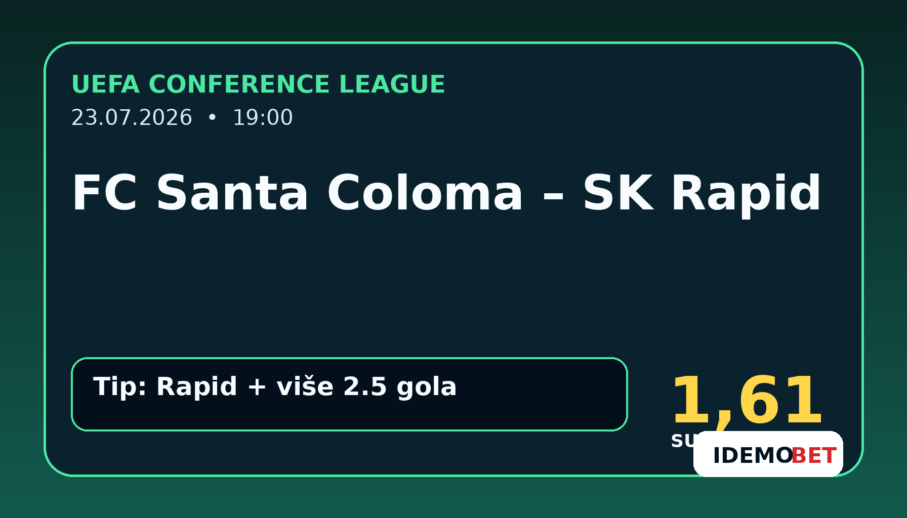 FC Santa Coloma – SK Rapid tipovi, savjeti i kvote