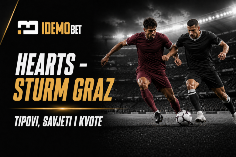 Hearts – Sturm Graz Tipovi, savjeti i kvote