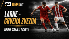 Larne – Crvena Zvezda – IdemoBet tipovi i kvote