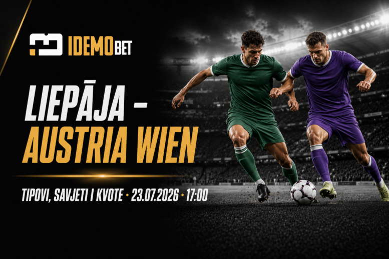 Liepāja – Austria Wien – IdemoBet tipovi i kvote