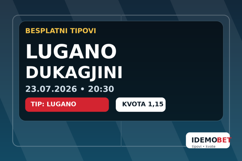Lugano – Dukagjini – IdemoBet tipovi i kvote