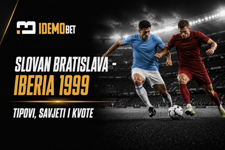 Slovan Bratislava – Iberia 1999 – IdemoBet tipovi i kvote