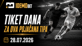 Tiket Dana Za Dva Pojačana Tipa 28.07.2026 – IdemoBet