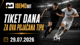 Tiket Dana Za Dva Pojačana Tipa 29.07.2026 – Superbet SUPERBUST predlozi