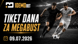 Tiket Dana Za Megabust I Kvalifikacije 09.07.2026 – IdemoBet