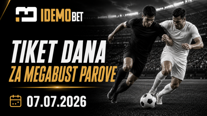 Tiket Dana Za Megabust Parove 07.07.2026 – IdemoBet