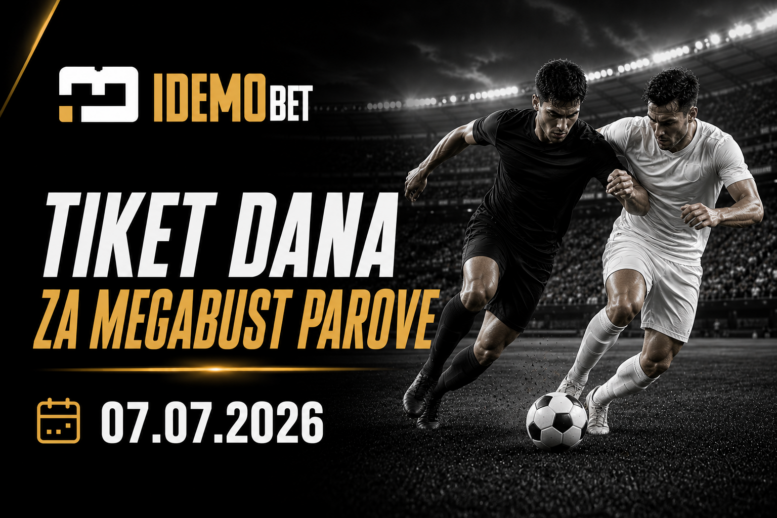 Tiket Dana Za Megabust Parove 07.07.2026 – IdemoBet