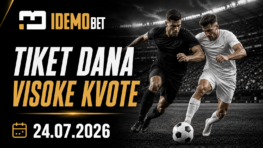 Tiket dana 24.07.2026 – Pogon Legia i Racing Gimnasia – IdemoBet