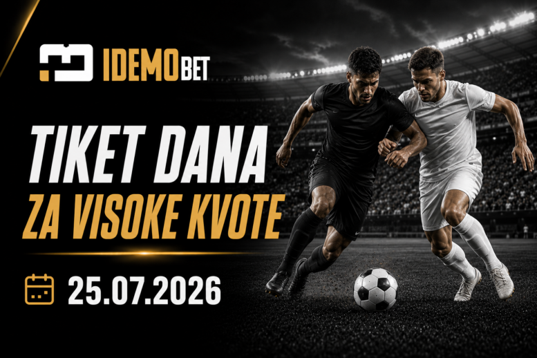 Tiket dana 25.07.2026 – Radnički Niš Čukarički i OFK Radnik – IdemoBet