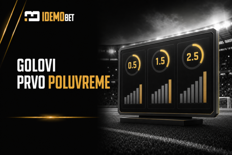 Golovi prvo poluvreme - linije 0,5 1,5 i 2,5