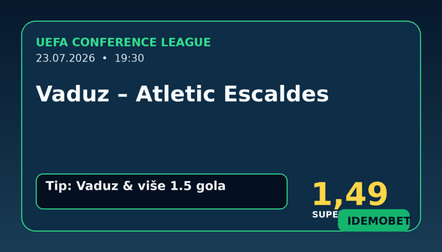 Vaduz – Atletic Escaldes tipovi, savjeti i kvote