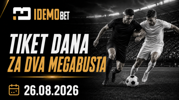Tiket dana 26.08.2026 – IdemoBet
