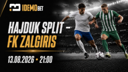 Hajduk Split – FK Zalgiris tipovi, savjeti i kvote