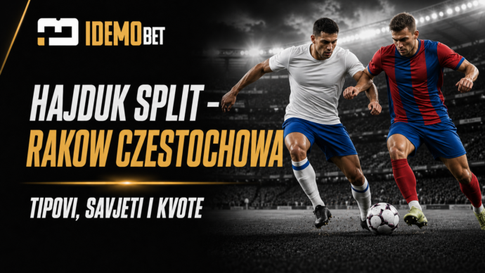 Hajduk Split – Rakow Czestochowa tipovi, savjeti i kvote