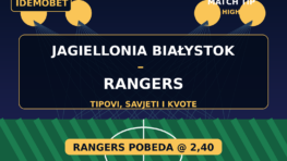 Jagiellonia Białystok – Rangers Tipovi, savjeti i kvote – Idemobet