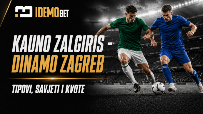 Kauno Zalgiris – Dinamo Zagreb Tipovi, savjeti i kvote – IdemoBet