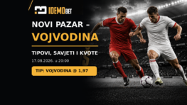 Novi Pazar – Vojvodina Tipovi, savjeti i kvote – IdemoBet