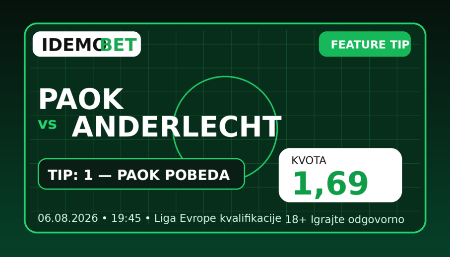 PAOK – Anderlecht Tipovi, savjeti i kvote