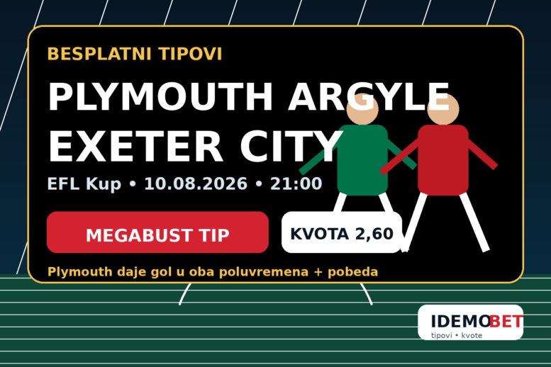 Plymouth Argyle – Exeter City tipovi, savjeti i kvote