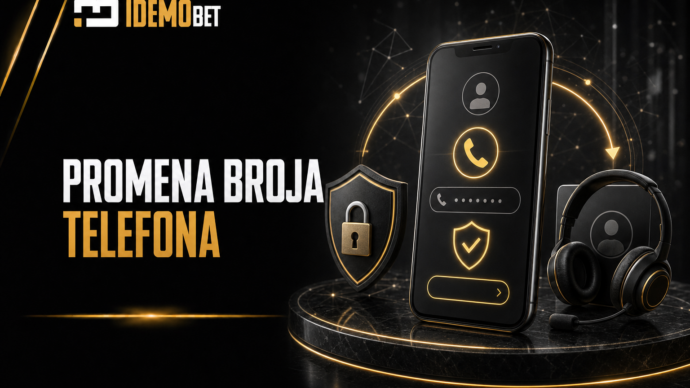 Promena broja telefona u kladionici – bezbedan postupak