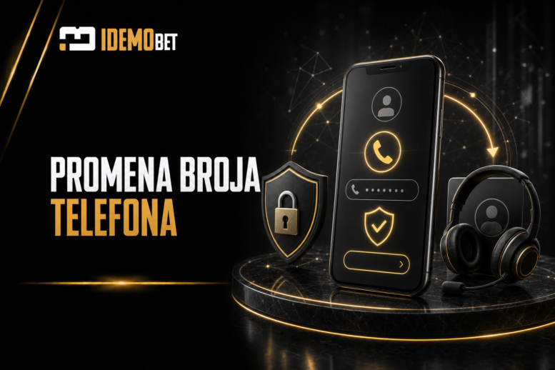Promena broja telefona u kladionici – bezbedan postupak
