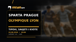 Sparta Prague – Olympique Lyon – IdemoBet tipovi i kvote