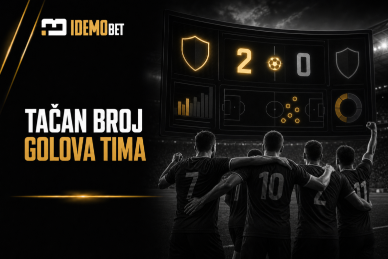 Tačan broj golova tima – pravila i primeri
