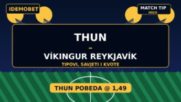 Thun – Víkingur Reykjavík Tipovi, savjeti i kvote – Idemobet