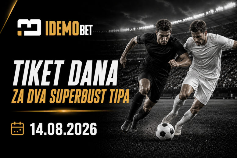 Tiket Dana 14.08.2026: Klaksvik – Lech Poznan i Sporting Lisbon – Vitoria Guimaraes