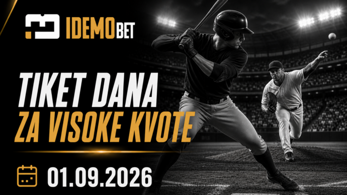 Tiket Dana 01.09.2026 – Cincinnati Reds – San Diego Padres i Cleveland Guardians – Toronto Blue Jays – IdemoBet