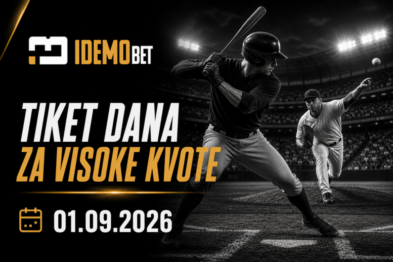 Tiket Dana 01.09.2026 – Cincinnati Reds – San Diego Padres i Cleveland Guardians – Toronto Blue Jays – IdemoBet