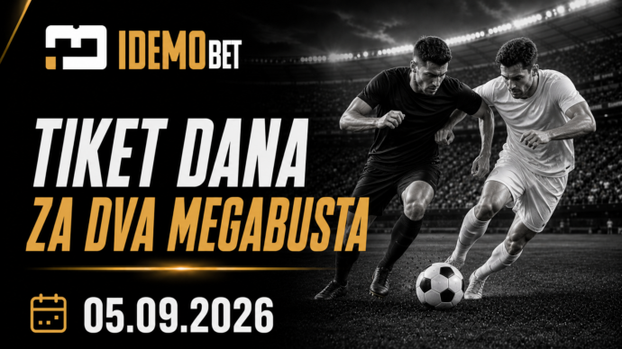 Tiket Dana Za Dva Megabusta 05.09.2026 – IdemoBet